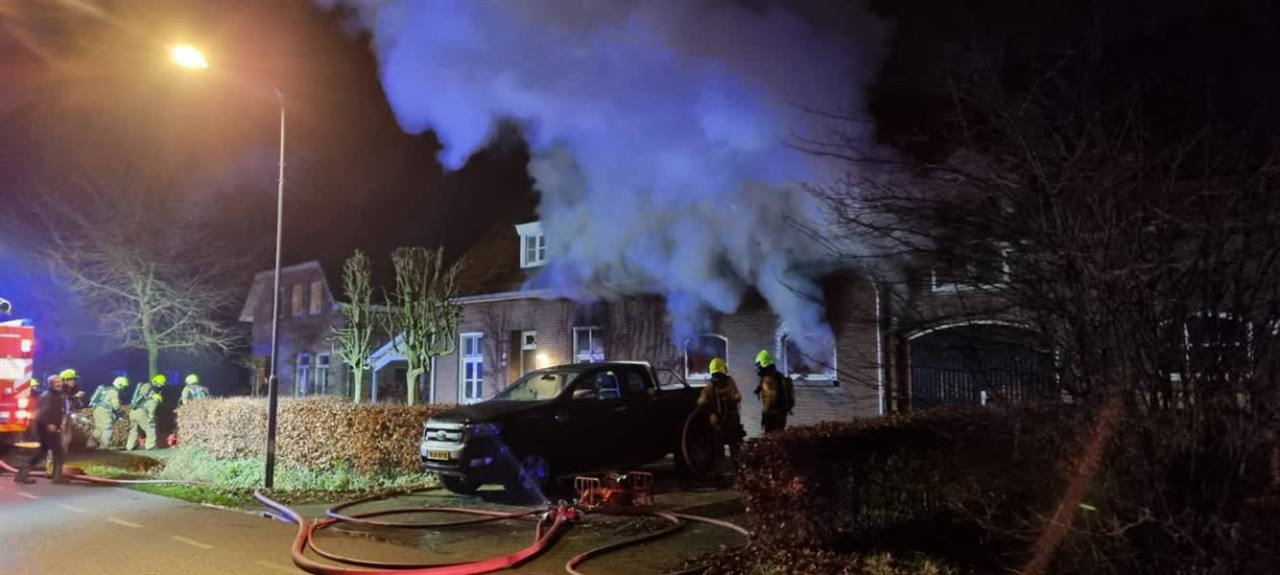 Woningbrand In Helden: Bewoners Op Tijd Gevlucht